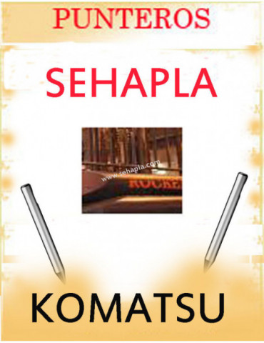 KOMATSU. Punteros para...